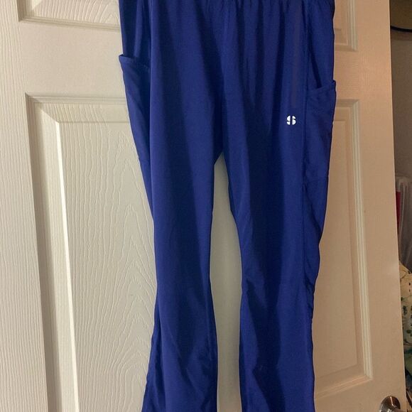 Sport Illustrated Purple Blue Leggings with Pockets Size XL - Picture 2 of 12